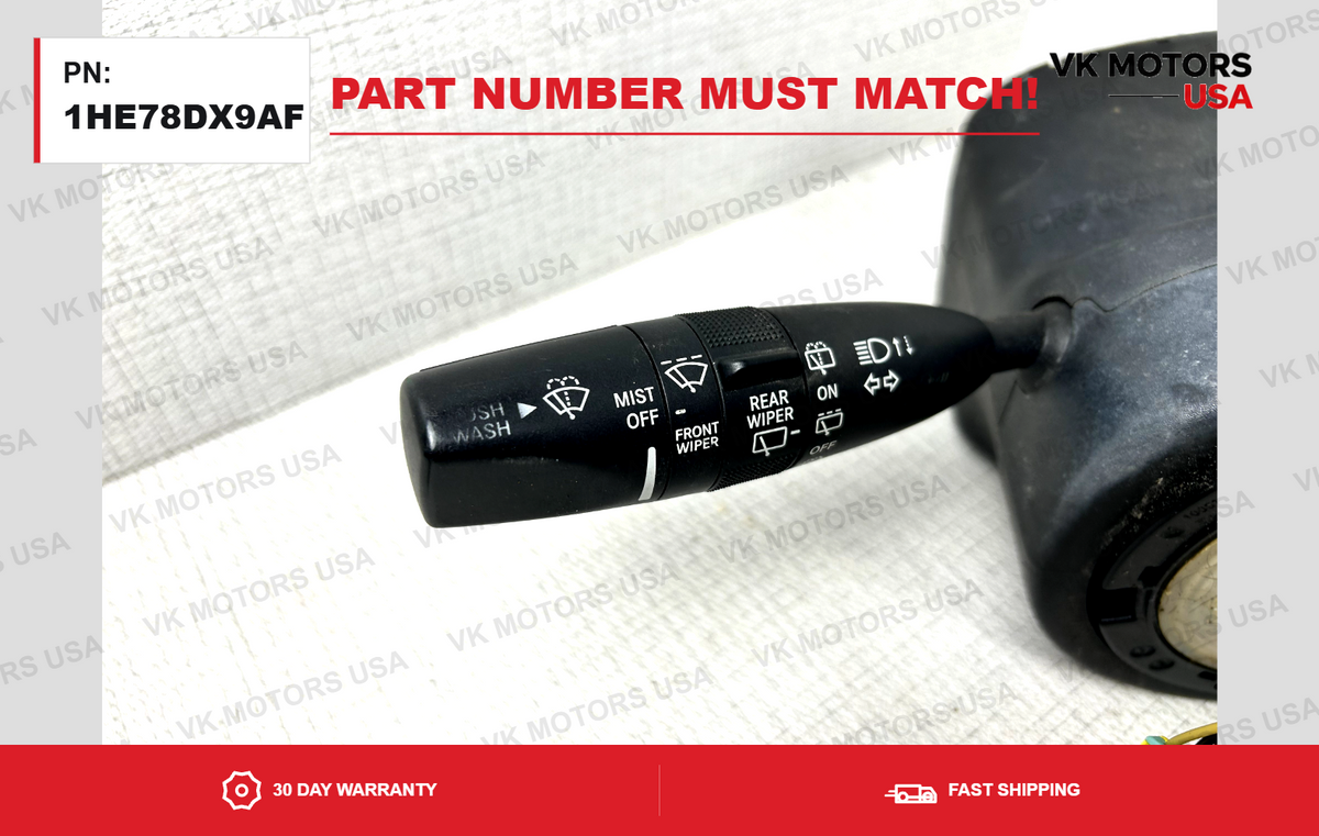 Turn Signal Wiper Switch Clock Spring 1HE78DX9AF 2011-2013 Jeep Grand Cherokee