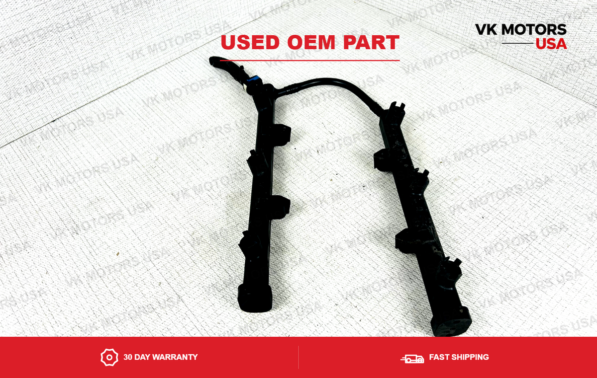 Mopar Fuel Rail With Injectors 3.6L Jeep Dodge Chrysler 2011-2023 OEM 05184079AD