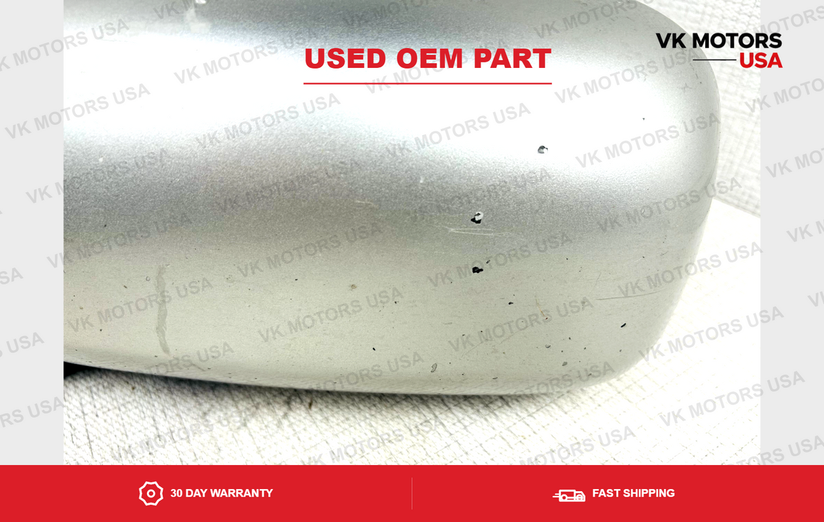 2004–2009 Lexus RX330 RX350 RX400h Driver Side Power Door Mirror Silver 1C0 OEM