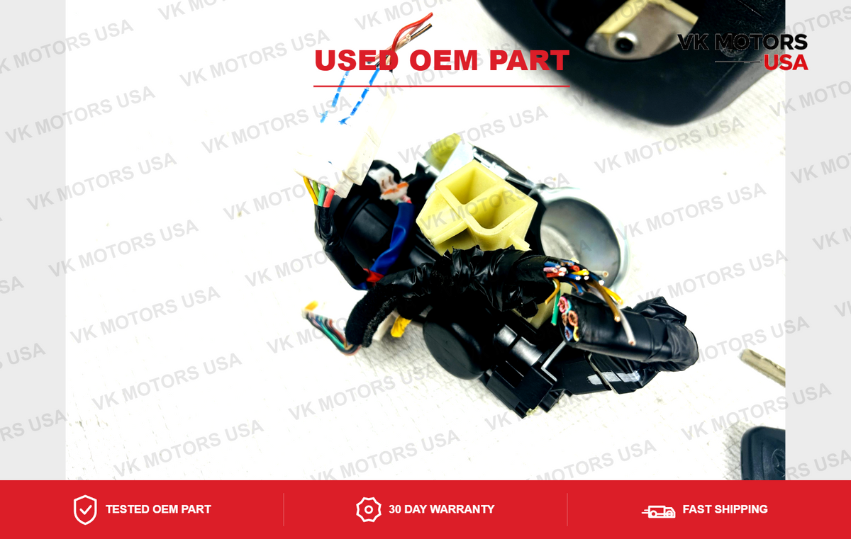 Ignition Lock Switch Shroud With Key And Door Lock OEM Hyundai Sonata 2011-2014