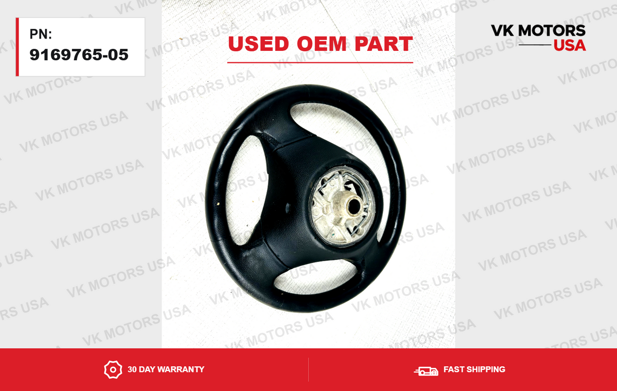BMW E90 E91 E92 E93 Heated Steering Wheel Retrofit Partial Kit OEM