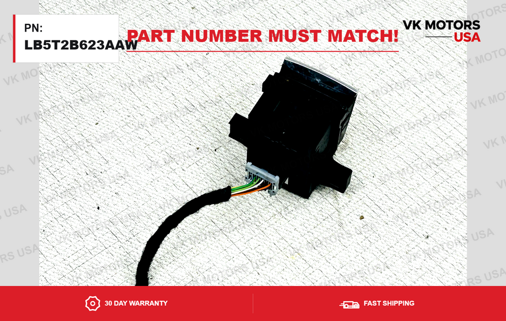 2020-2024 FORD EXPLORER OEM CENTER CONSOLE PARKING BRAKE SWITCH LB5T2B623AAW