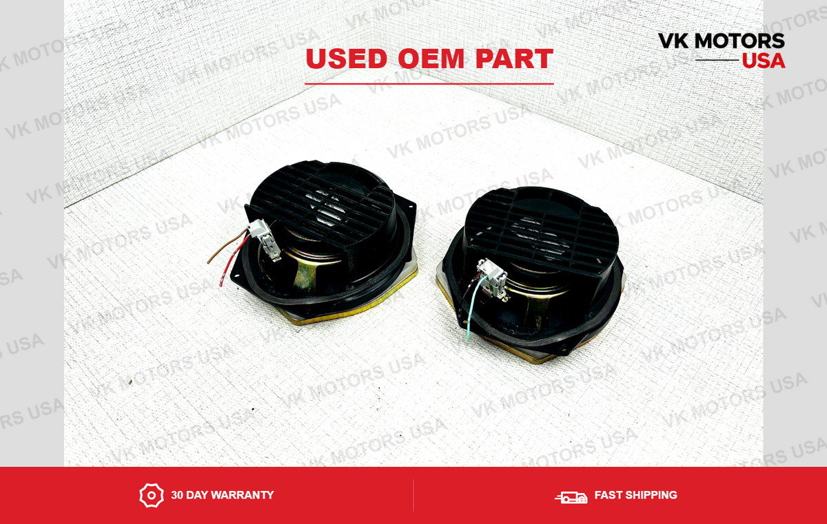 1998-2002 Acura RL Front Door Speaker Set Bose Left+Right  OEM