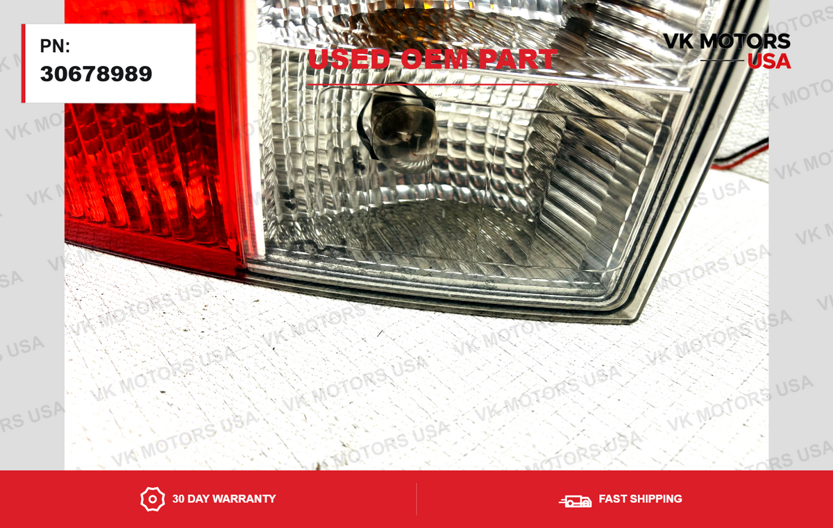 2007-2013 Volvo XC90 Tail light Assembly Left Driver Side LH Left Hand OEM