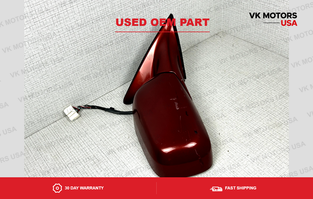 98-05 Lexus GS300 GS400 GS430 OEM Passeger  Side Door Mirror Cinnabar Pearl 3N1