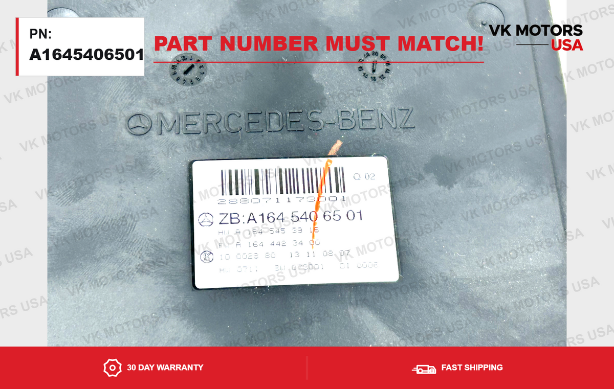 MERCEDES-BENZ GL450 ML350 R350 X164 FRONT SAM MODULE OEM A1645406501