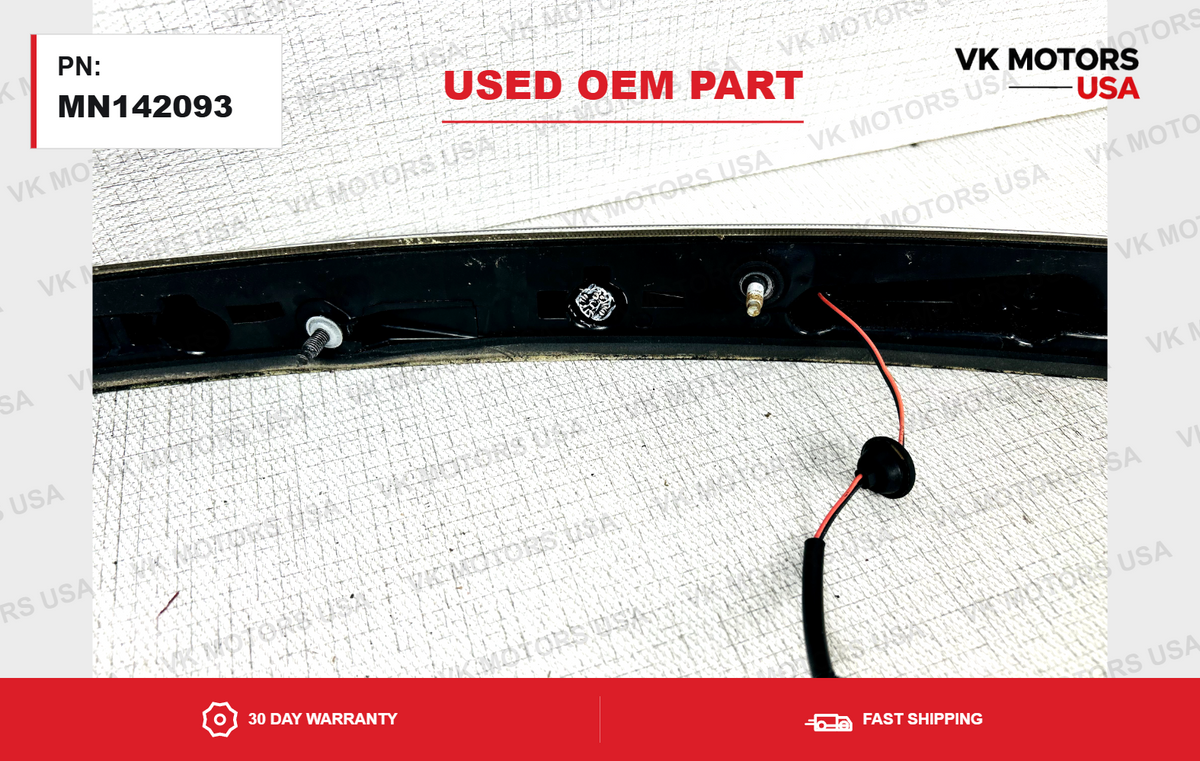 2006-2012 Mitsubishi Eclipse Rear Spoiler 3rd Third Brake Light Assembly OEM