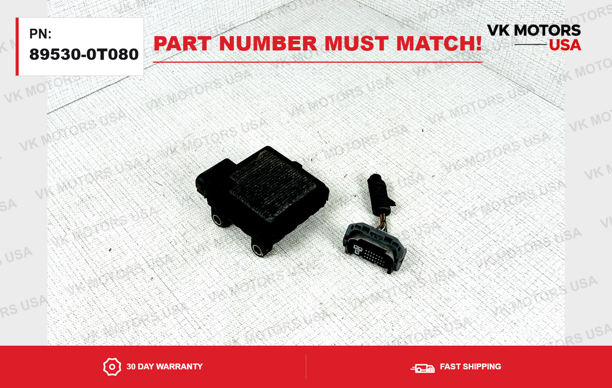 Toyota Venza 2012 2.7L TCU TCM Transmission Control Module 89530-0T080 OEM