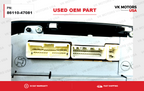2006-2009 Toyota Prius Radio Dash Info Display Non-Navigation 86110-47081