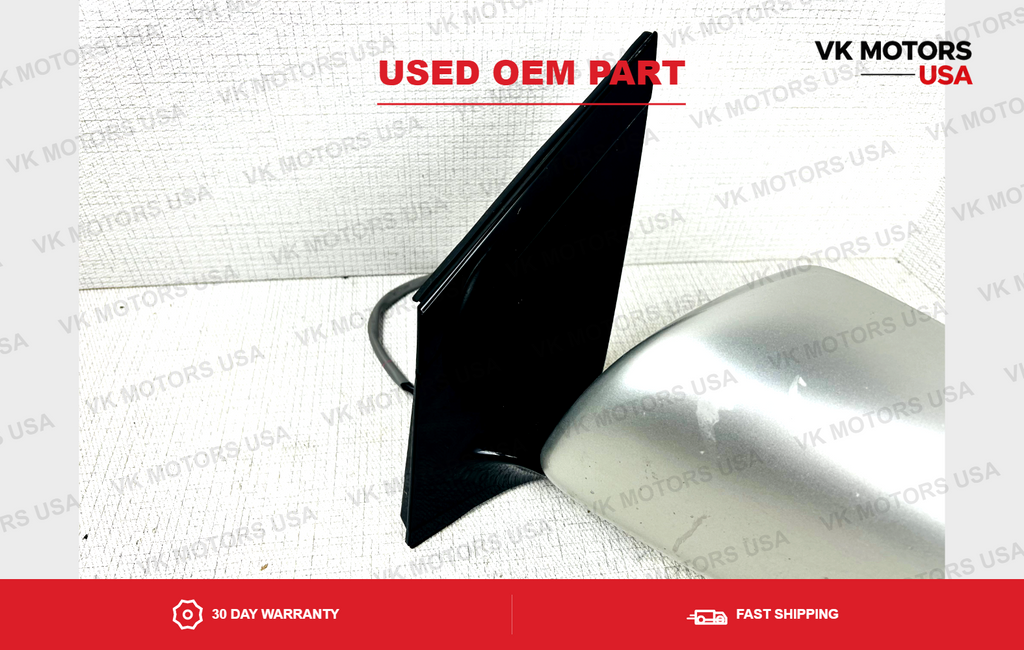 2004–2009 Lexus RX330 RX350 RX400h Driver Side Power Door Mirror Silver 1C0 OEM