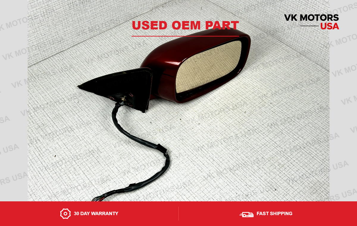 98-05 Lexus GS300 GS400 GS430 OEM Passeger  Side Door Mirror Cinnabar Pearl 3N1