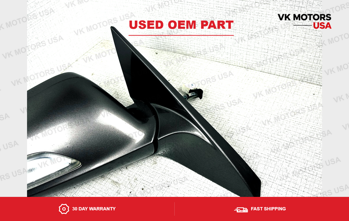 2007-2008 Acura TL Right Passenger View Door Mirror Turn Signal OEM Color YR562P