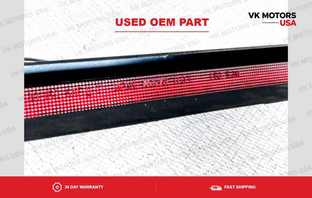 1993-1997 Toyota Land Cruiser FJ80 OEM Rear 3rd Upper Brake Light