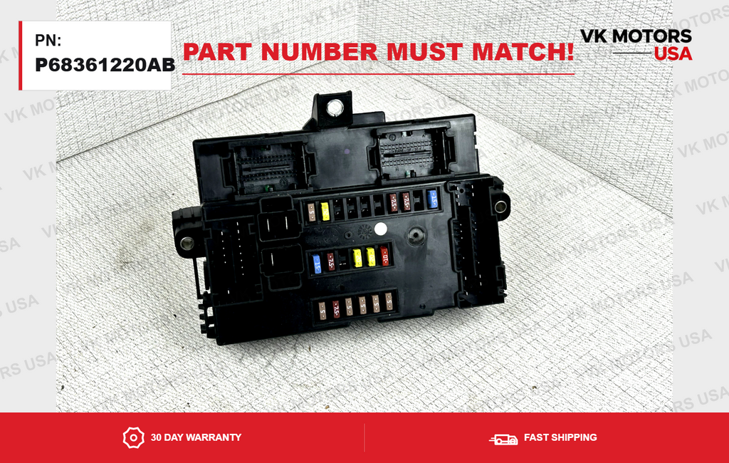 14-17 Ram ProMaster Front Body Control Module P68361220AB OEM