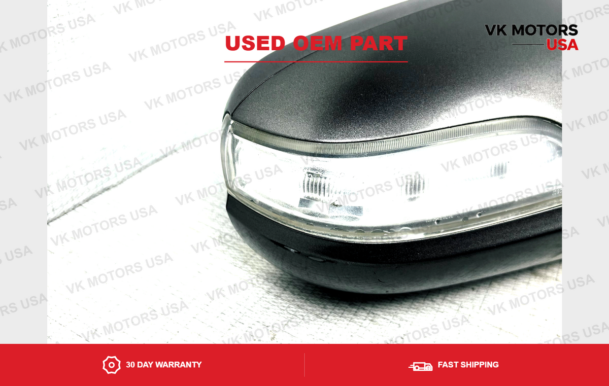 2007-2008 Acura TL Right Passenger View Door Mirror Turn Signal OEM Color YR562P