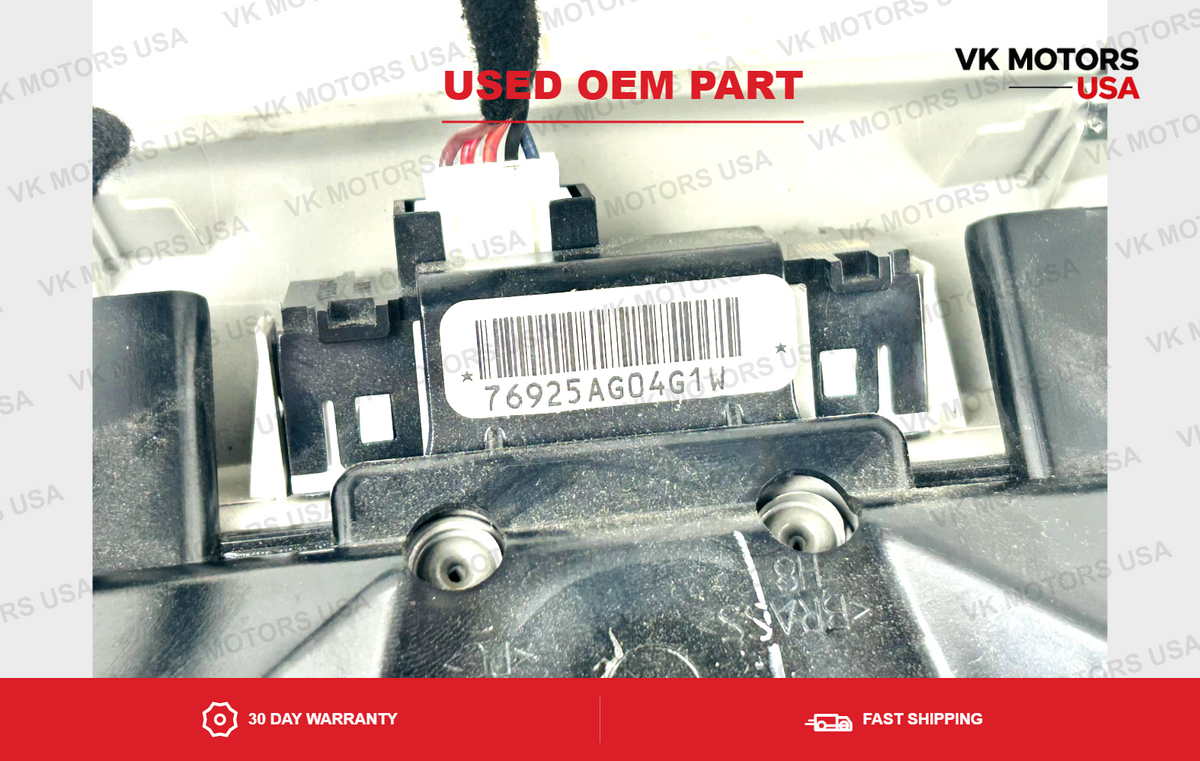 Overhead Console Map Lights Sunroof Switch Homelink Shale OEM 06-11 Cadillac DTS