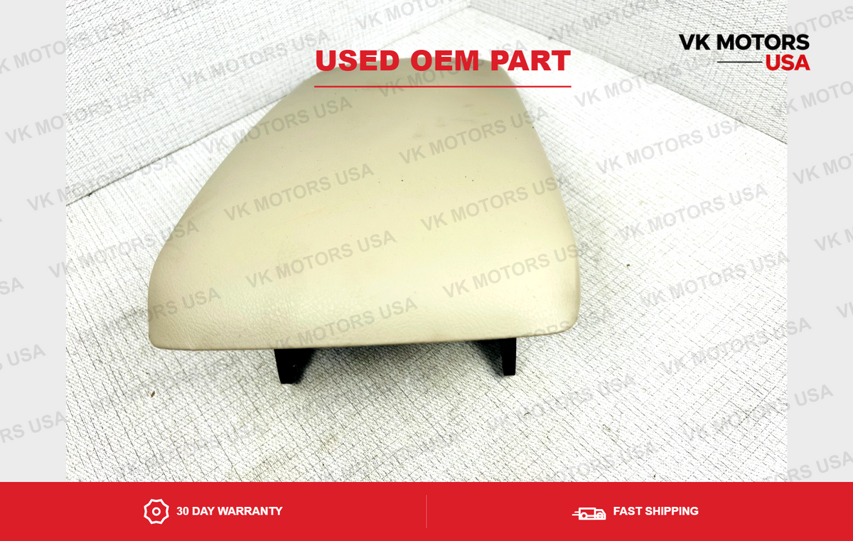 2009-2012 OEM Toyota Venza Center Console Armrest Lid Arm Rest Light Gray
