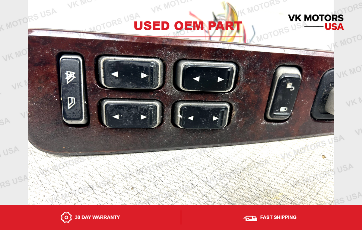 2003-2007 Lincoln Town CAR Driver Master Power Window Switch 3W13-14A564-Bh OEM