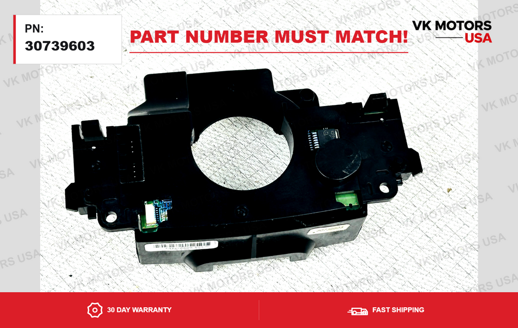 Volvo Steering Column Switch Housing S60 V70 XC70 XC90 2005-2014 OEM 30739603