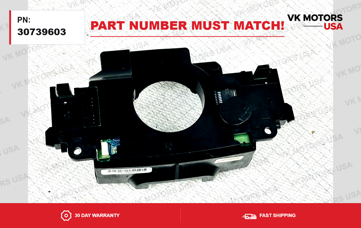 Volvo Steering Column Switch Housing S60 V70 XC70 XC90 2005-2014 OEM 30739603