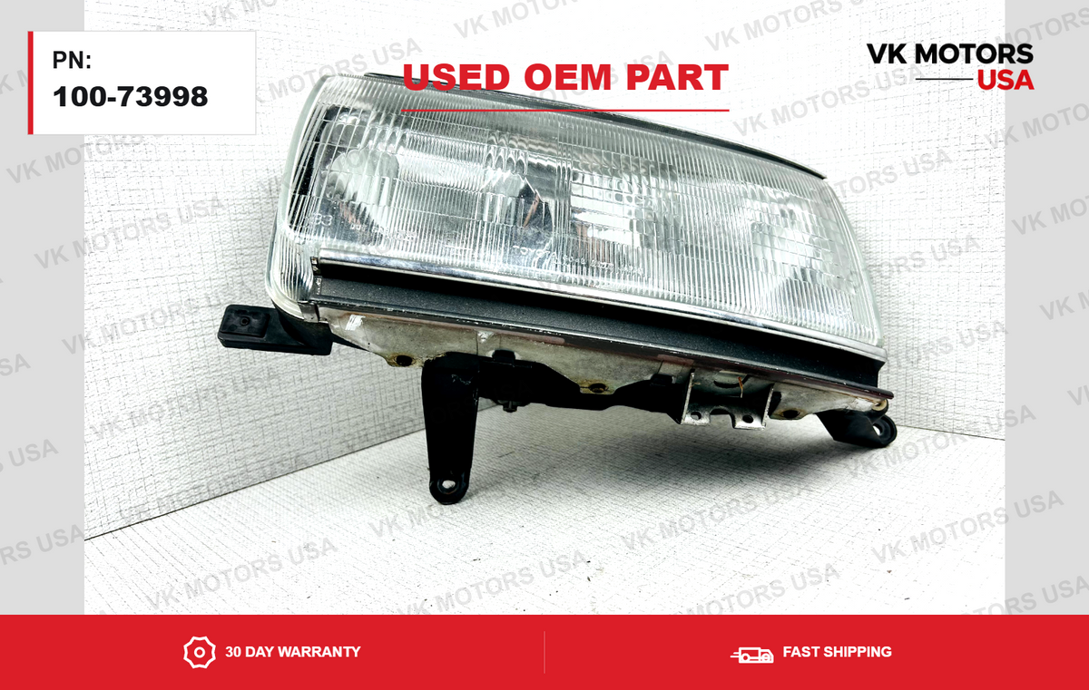 91 92 93 94 Toyota Land Cruiser Headlight Assembly OEM Drivers Left Side LH