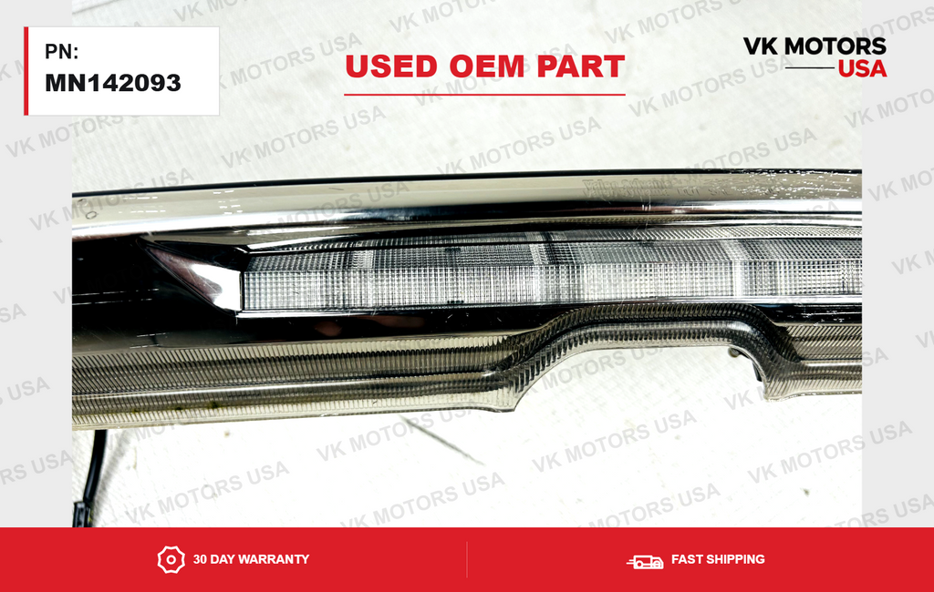2006-2012 Mitsubishi Eclipse Rear Spoiler 3rd Third Brake Light Assembly OEM
