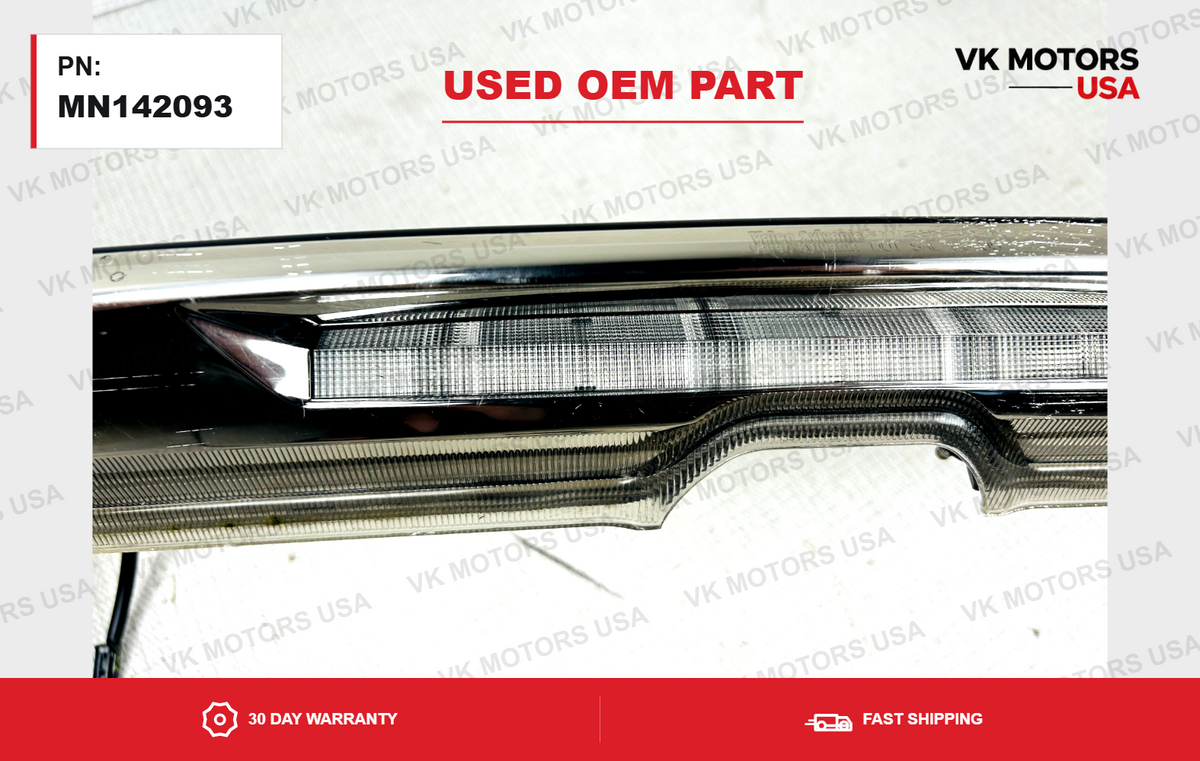 2006-2012 Mitsubishi Eclipse Rear Spoiler 3rd Third Brake Light Assembly OEM