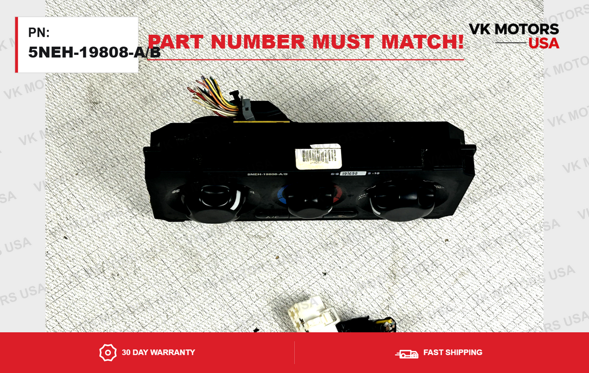 Climate Heater Control A/C Center Vent Nissan Xterra Pathfinder OEM 2011