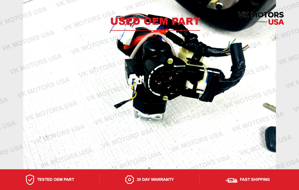 Ignition Lock Switch Shroud With Key And Door Lock OEM Hyundai Sonata 2011-2014
