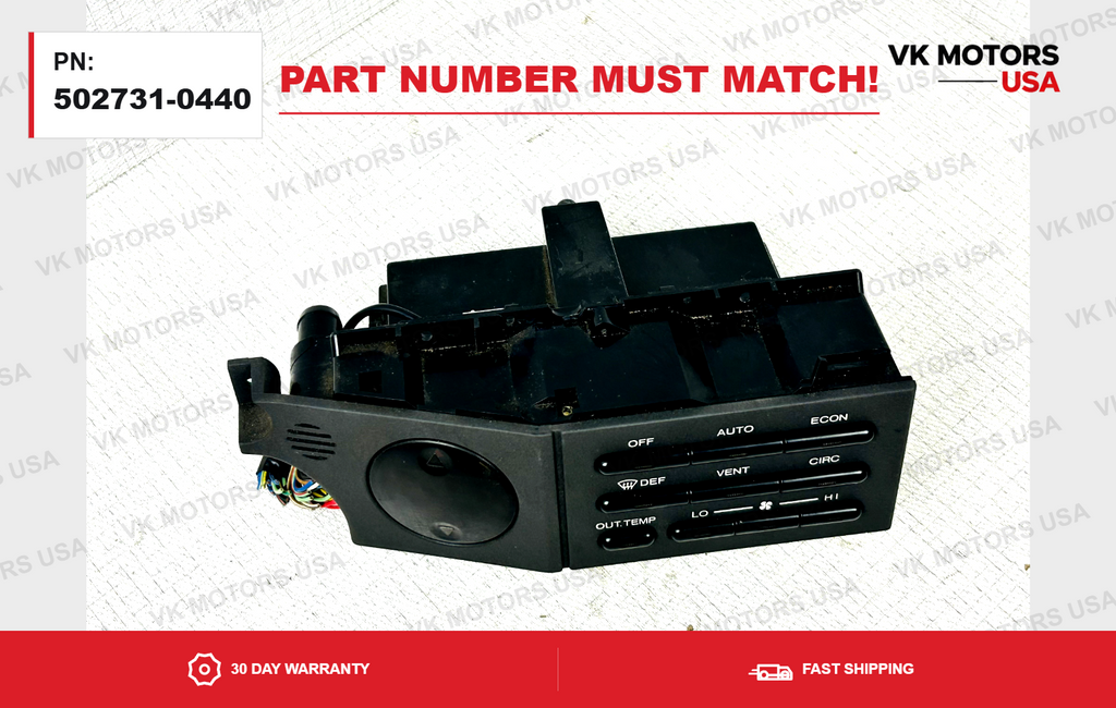 92 93 94 95 96 97 Subaru Svx A/C Heater Climate Temperature Control 502731-0440