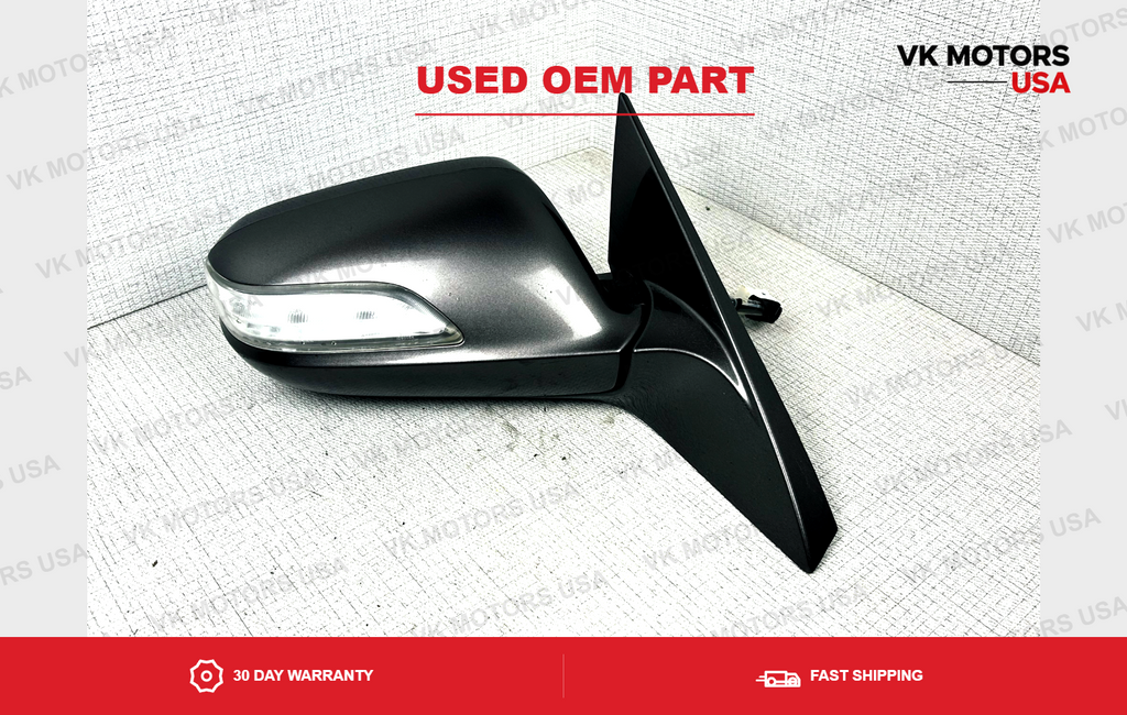 2007-2008 Acura TL Right Passenger View Door Mirror Turn Signal OEM Color YR562P