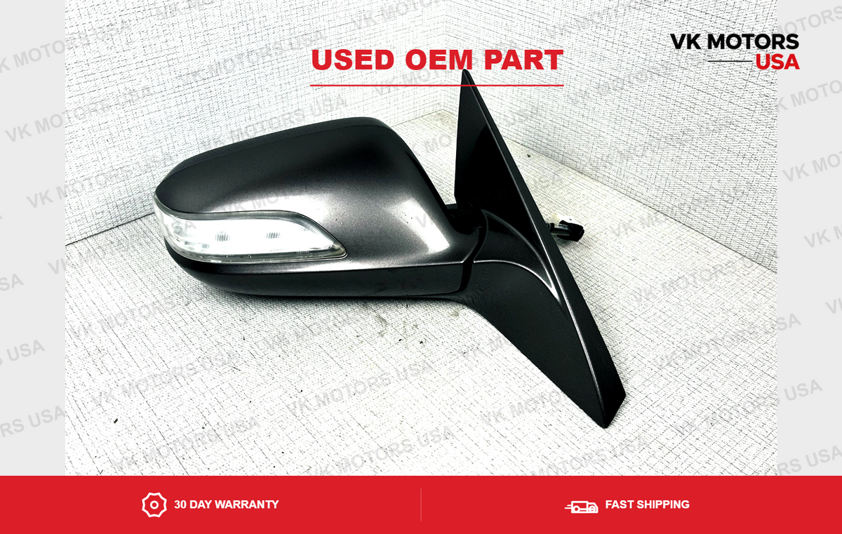 2007-2008 Acura TL Right Passenger View Door Mirror Turn Signal OEM Color YR562P