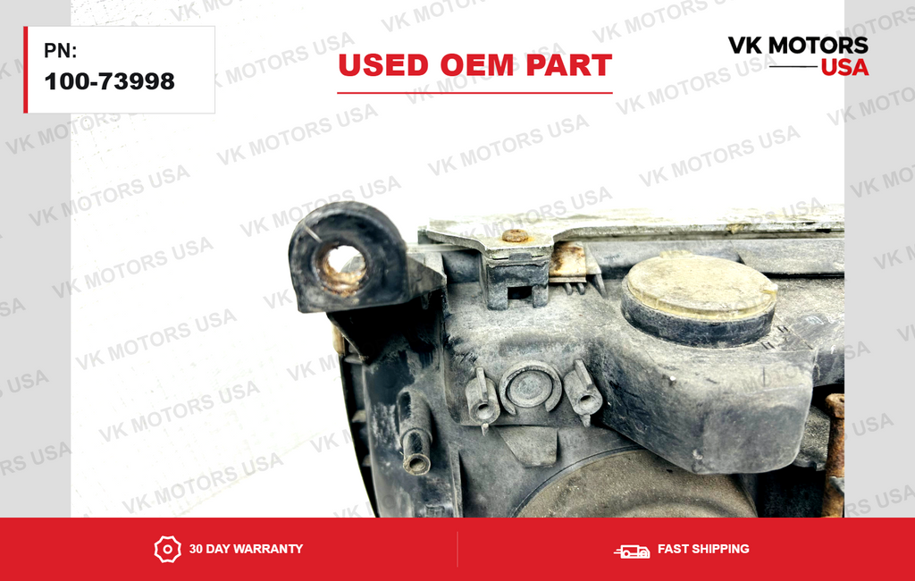 91 92 93 94 Toyota Land Cruiser Headlight Assembly OEM Passenger Right Side RH