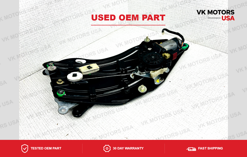 1997-15 Jaguar XKR XK8 XK Convertible Rear Left Window Regulator Motor TESTED