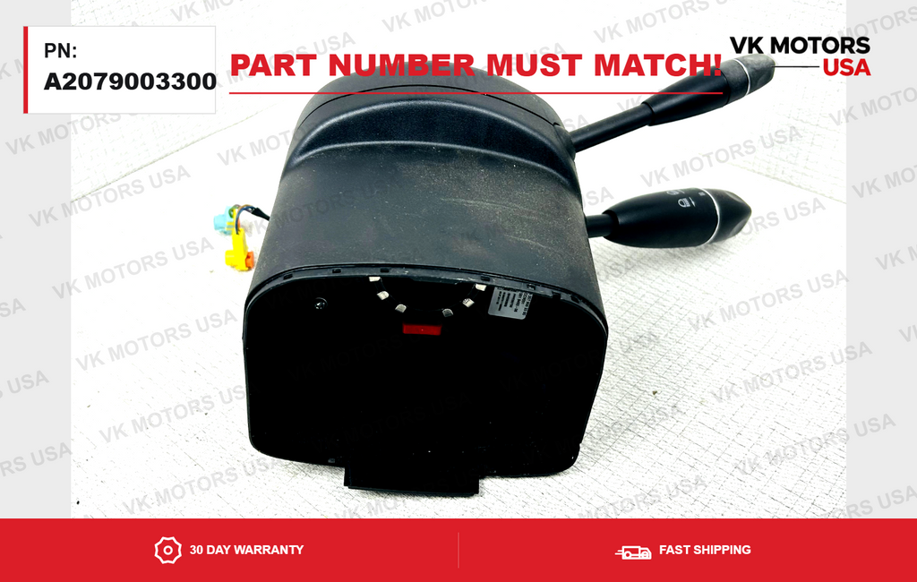 12-13 Mercedes W204 C250 E63 CLS63 Steering Column Switches Clock Spring OEM