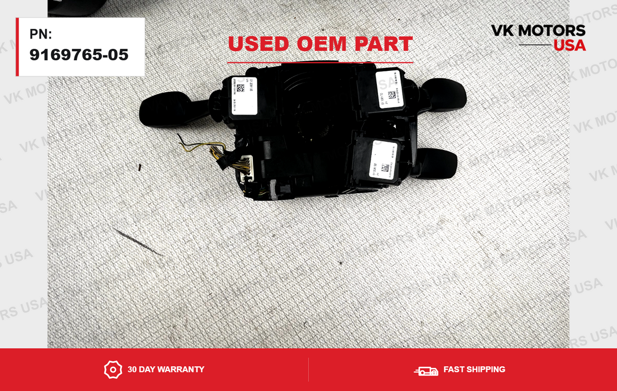 BMW E90 E91 E92 E93 Heated Steering Wheel Retrofit Partial Kit OEM