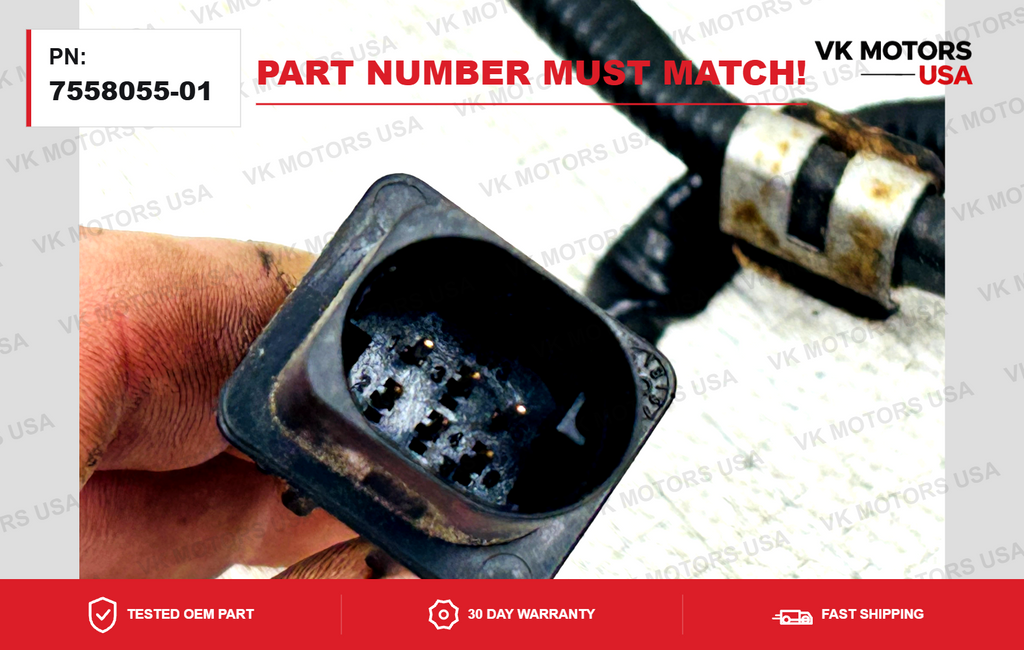 2011 BMW E90 328I X3 OXYGEN SENSORS LAMBDA 2psc 7558055-01 and 7558073-01 Bosch