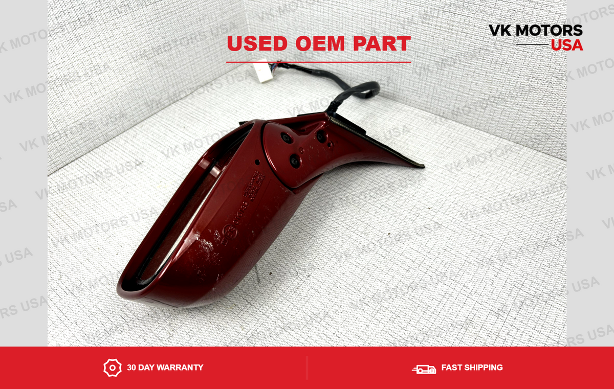 1998-2005 Lexus GS300 GS400 GS430 OEM Driver Side Door Mirror Cinnabar Pearl 3N1