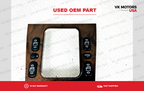 98-02 Mercedes W210 C280 E55 C43 Center Console Master Window Switch Panel Wood