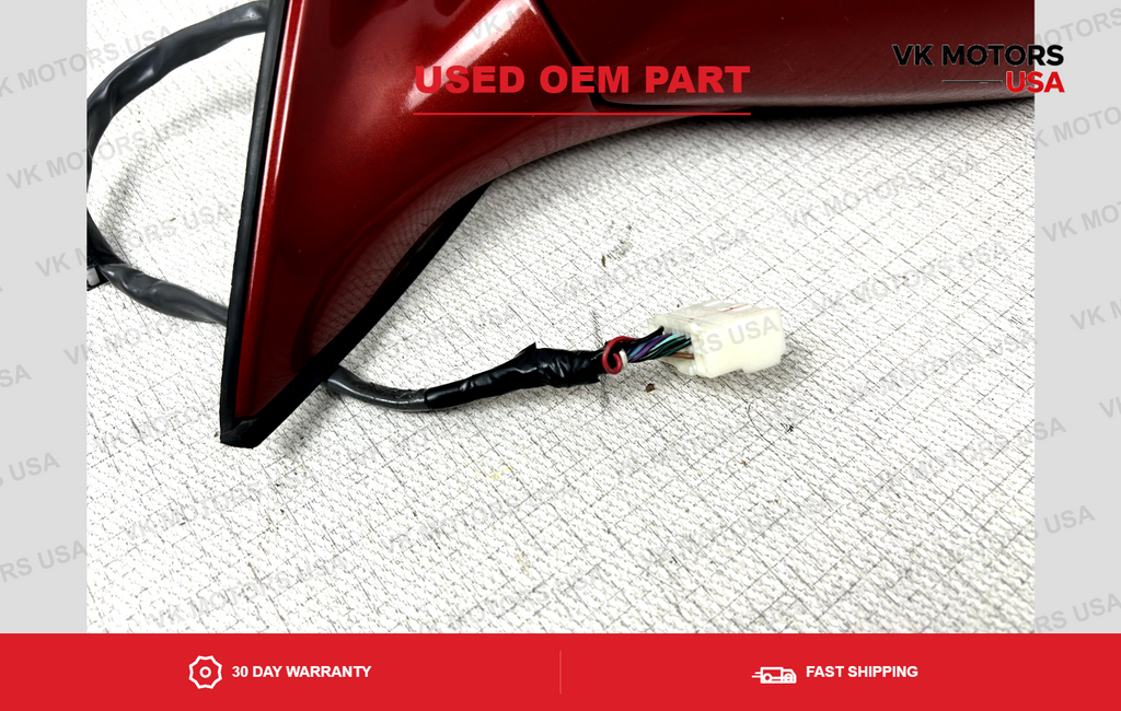 1998-2005 Lexus GS300 GS400 GS430 OEM Driver Side Door Mirror Cinnabar Pearl 3N1