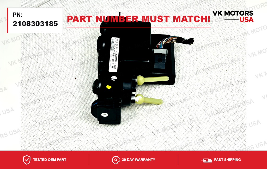 1998-2000 Mercedes W210 W202 Heating Climate Control Switch   2108303185 BOSCH