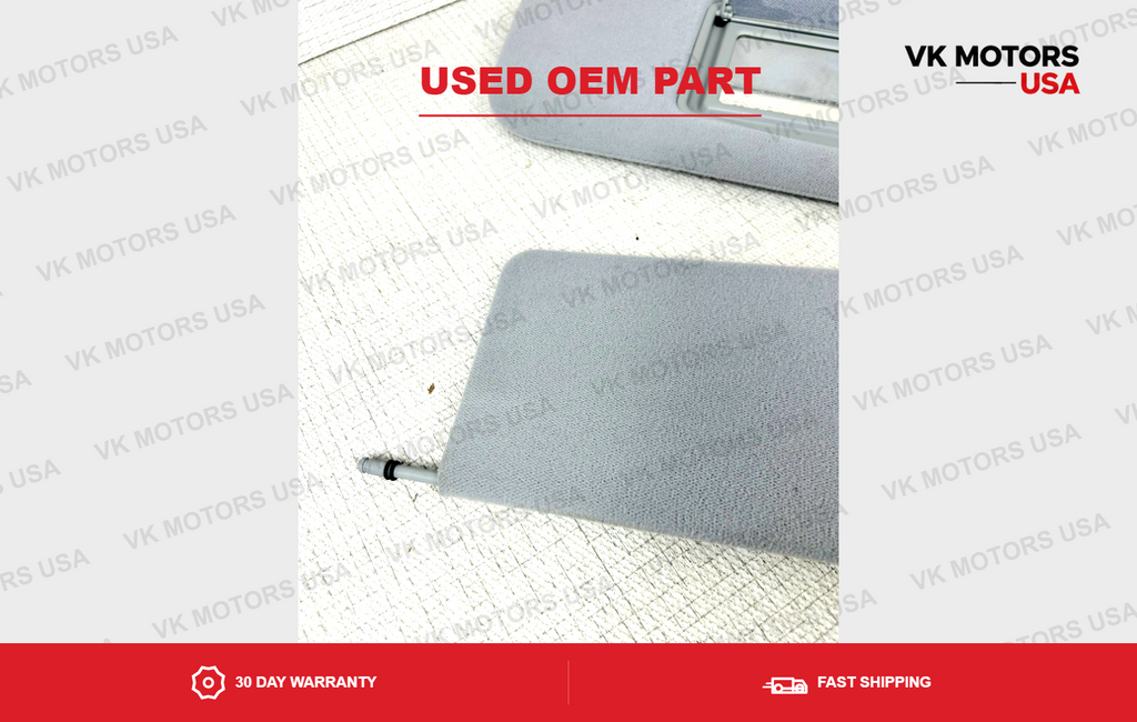 2003-2008 Mercedes-Benz E-Class W211 E320 E350 E500 Driver Sun Visor Gray OEM