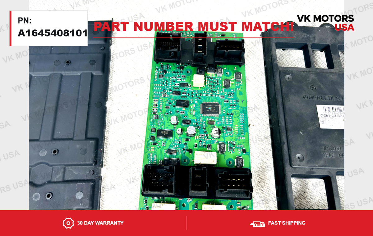 2009 Mercedes-Benz GL450 ML350 R350 X164 Front SAM Module OEM A1645408101