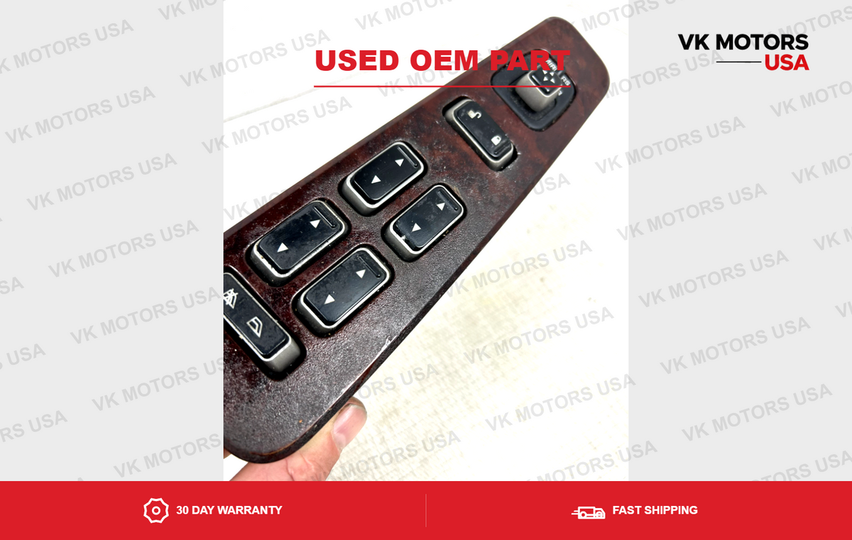 2003-2007 Lincoln Town CAR Driver Master Power Window Switch 3W13-14A564-Bh OEM