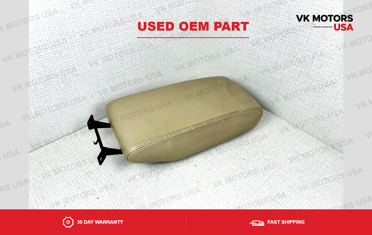 1998-2005 Lexus GS300 GS400 Armrest Center Console Cover Lid Storage OEM Beige