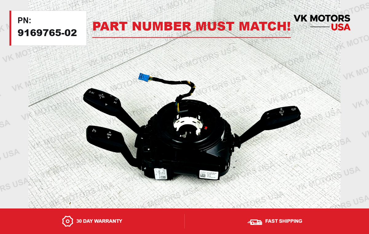 2007-2013 OEM BMW E89 E90 E92 E93 328 335 Clock Spring Steering Angle Sensor Heated