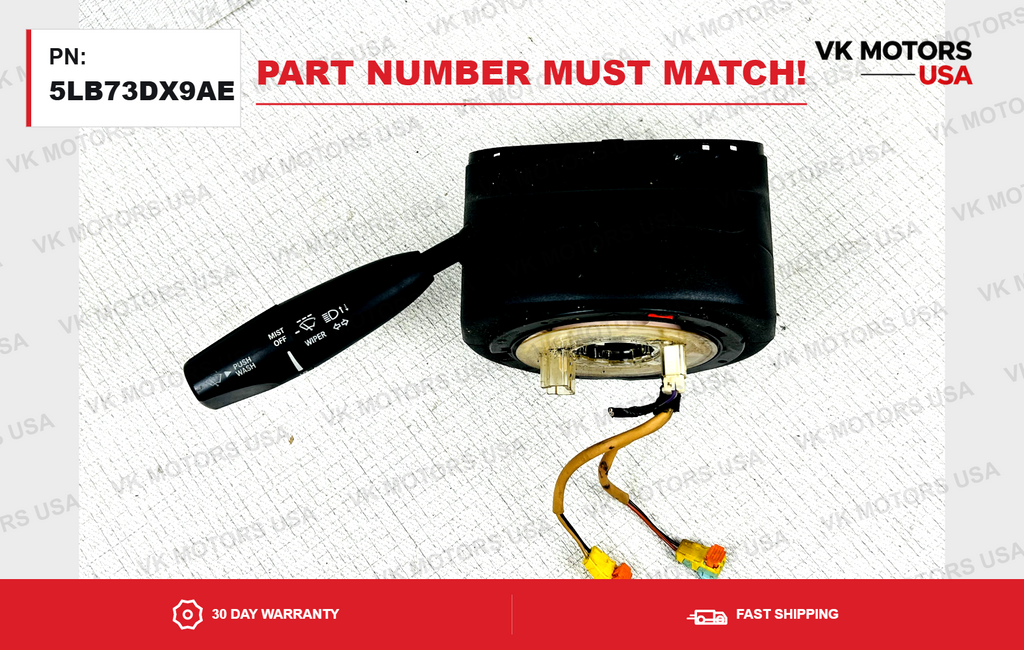 2015-2017 Dodge Charger Turn Signal/ Wiper Switch Assembly OEM 5LB73DX9AE