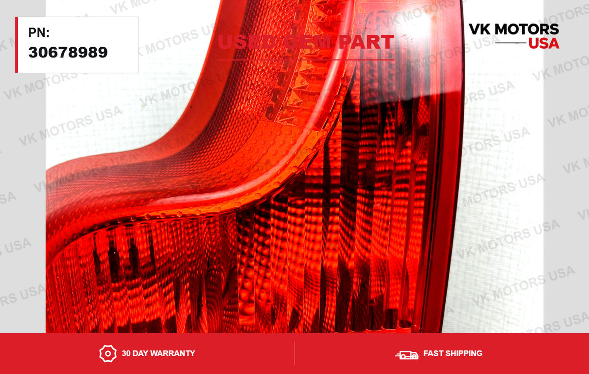2007-2013 Volvo XC90 Tail light Assembly Left Driver Side LH Left Hand OEM