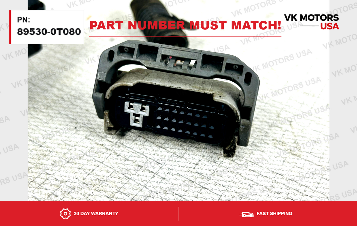 Toyota Venza 2012 2.7L TCU TCM Transmission Control Module 89530-0T080 OEM