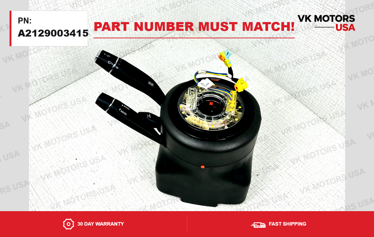 12-14 W204 Mercedes C250 C350 Steering Column Combination Switches A2129003415